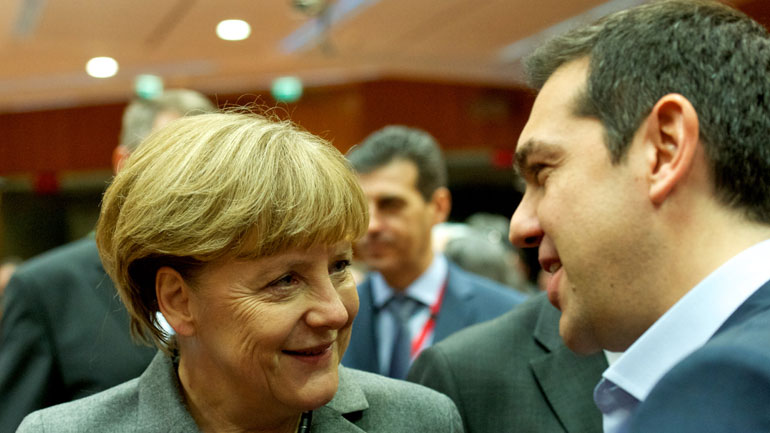 Μέρκελ: Ανυπομονώ να συνομιλήσω και πιθανώς να διαφωνήσω με τον Τσίπρα